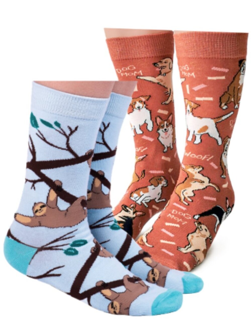Women's Uptown Sox Crew Sock Bundle | More Animal Patterns | Mix & Match | NWT
